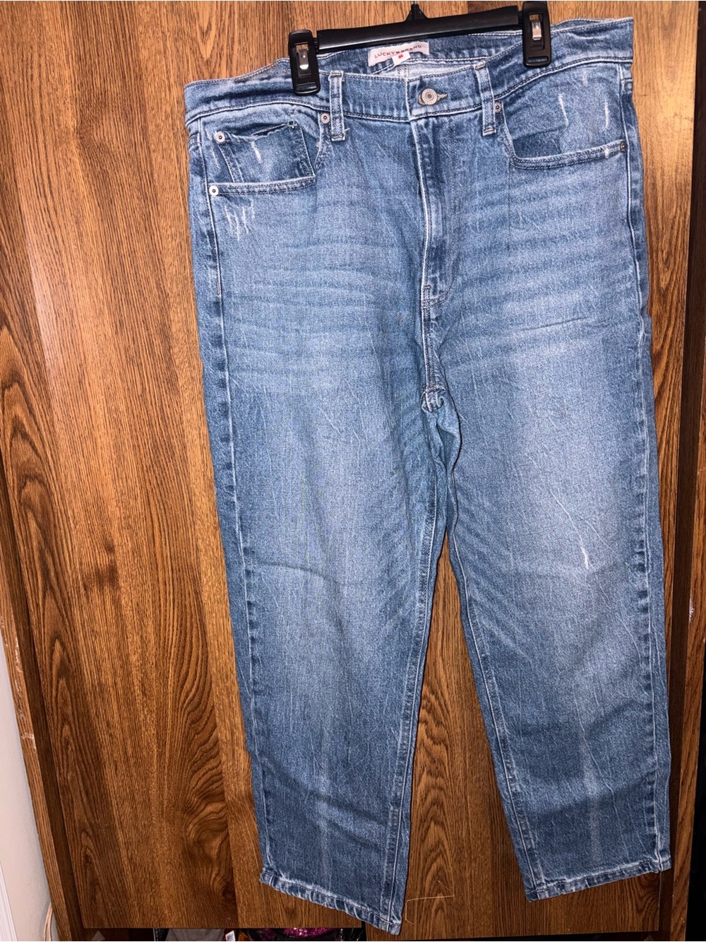 Lucky Brand Women's Relaxed Light Blue Denim Jeans